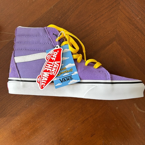 Limited Edition The Simpsons ™️ x Vans Lisa Simpson Sneakers | New In Box - Picture 11 of 16